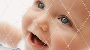anticaduta per le finestre – bambino al sicuro